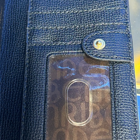 Henri Bendel Black Crossbody Clutch w/Rainbow Stud Accents Approx.. 7 x 4 - Picture 10 of 17